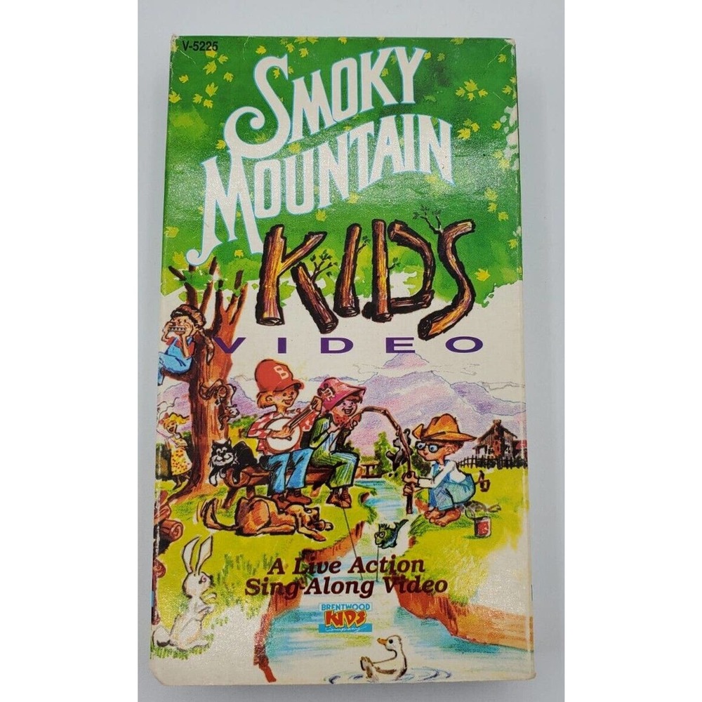 Smoky Mountain Kids Sing-Along Video VHS 1991